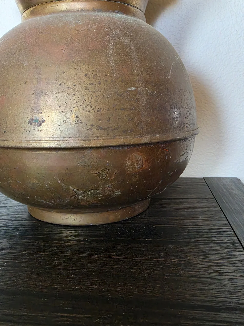 Brass Decorative Spitoon - Vintage - Picture 2 of 5